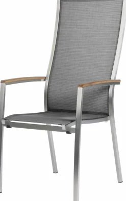 STERN Stapelsessel silberfarbengraubraun