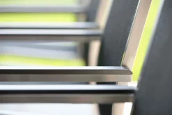 STERN Stapelsessel silberfarbengrau