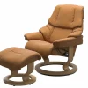Stressless Sessel mit Hocker braun