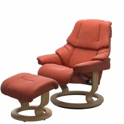 Stressless Sessel mit Hocker rot
