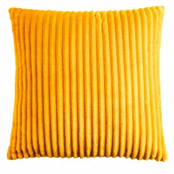 Stuco Kissen mit Füllung gelb