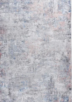 Theo Keller Flachwebteppich mehrfarbiggrau