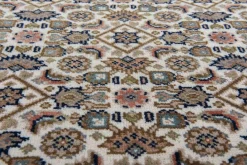 Theo Keller Handknüpfteppich beigebraun