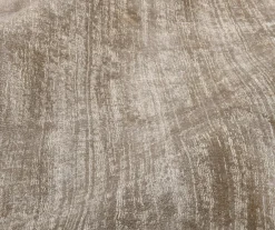 Theo Keller Handwebteppich braun