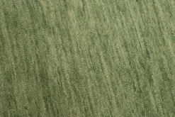 Theo Keller Handwebteppich grün