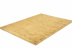 Theo Keller Handwebteppich gelb