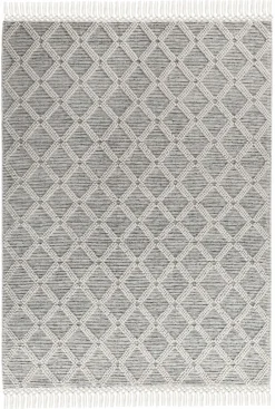 Theo Keller Handwebteppich beige