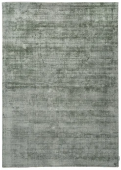 Theo Keller Handwebteppich grün