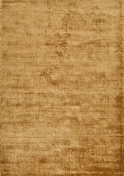 Theo Keller Handwebteppich gelb