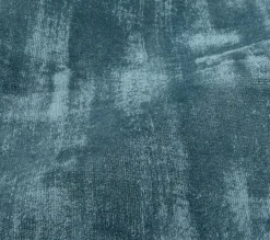 Theo Keller Handwebteppich blau