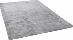 Theo Keller Handwebteppich grau