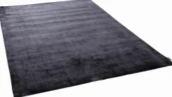 Theo Keller Handwebteppich schwarz