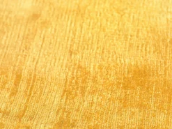 Theo Keller Handwebteppich goldfarben