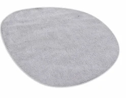 Theo Keller Hochflorteppich grau