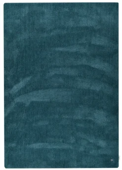 Theo Keller Hochflorteppich blaugrün