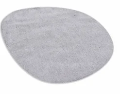 Theo Keller Hochflorteppich grau