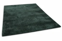 Theo Keller Hochflorteppich grün