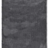 Theo Keller Hochflorteppich grauschwarz
