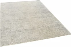 Theo Keller Moderner Handtuftteppich grau