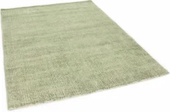 Theo Keller Moderner Handtuftteppich grün