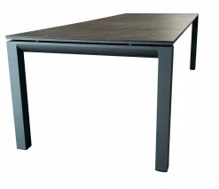 TIERRA OUTDOOR Ausziehtisch Garten Trespa grau