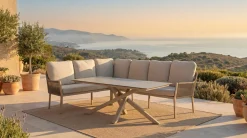 TIERRA OUTDOOR Garten/Esslounge Ecke rechts beige