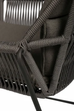 TIERRA OUTDOOR Kufensessel Garten stapelbar braun