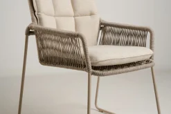 TIERRA OUTDOOR Rivera Dining Chair Champagne