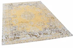 TOM TAILOR Flachwebteppich goldfarben