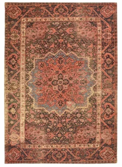 TOM TAILOR Flachwebteppich rot