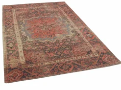 TOM TAILOR Flachwebteppich rot