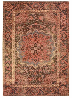 TOM TAILOR Flachwebteppich rot