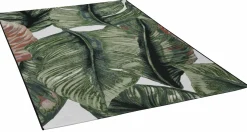 TOM TAILOR Outdoorteppich grünsilberfarben