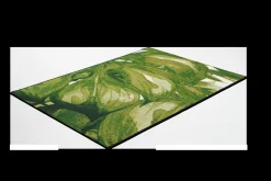 TOM TAILOR Outdoorteppich grünsilberfarben