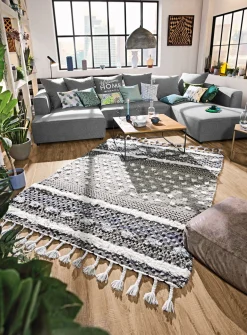 TOM TAILOR Webteppich modern mehrfarbig