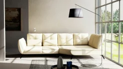 Trapezeckgarnitur beige