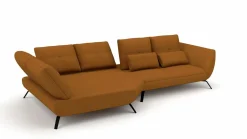 Trapezeckgarnitur gelb