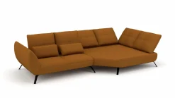 Trapezeckgarnitur gelb