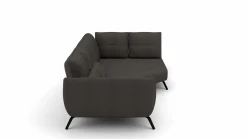 Trapezeckgarnitur grau