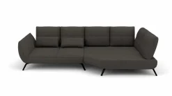 Trapezeckgarnitur grau