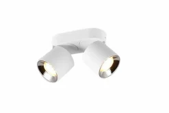 Trio Leuchten Deckenleuchte 2flg weiß