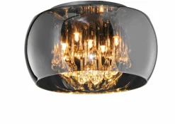 Trio Leuchten Deckenleuchte 5flg silberfarben