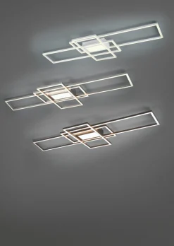 Trio Leuchten LED - Deckenleuchte 1flg. grau
