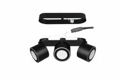 Trio Leuchten LED - Deckenleuchte 3flg schwarz