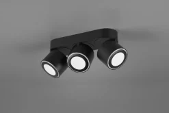 Trio Leuchten LED - Deckenleuchte 3flg schwarz