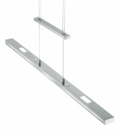 Trio Leuchten LED - Pendelleuchte 7flg grausilberfarben