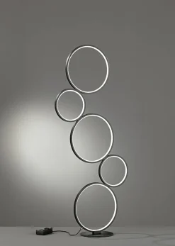 Trio Leuchten LED - Stehleuchte 1flg schwarz