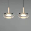 Trio Leuchten LED-Pendelleuchte 4flg schwarz