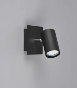 Trio Leuchten Strahler 1flg schwarz