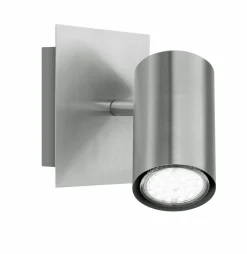 Trio Leuchten Strahler 1flg silberfarben